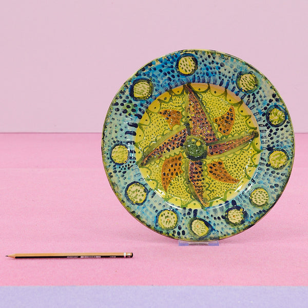 Crocifissa Nobile - Assiette à motif d’étoile stylisée