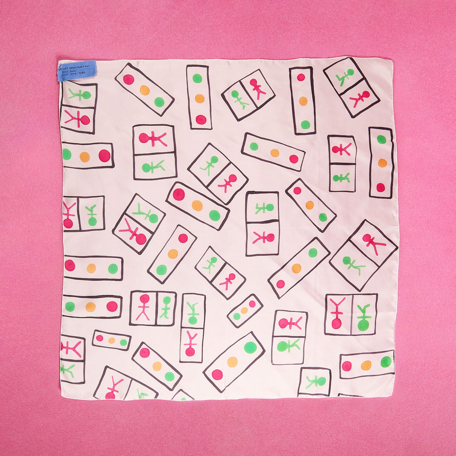 ESAT - Foulard peint à la main