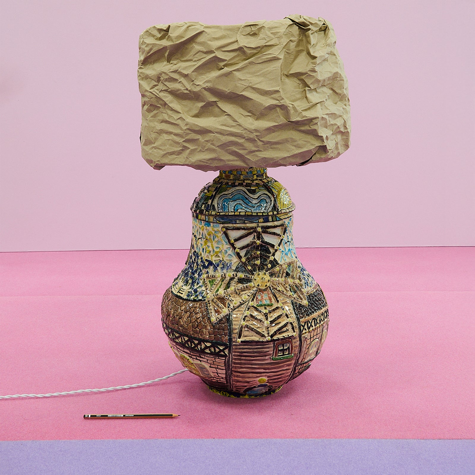 ESAT - Pied de lampe Moulin par Xavier Jouannet